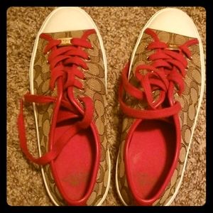 Ladies Coach sneaker size 8
